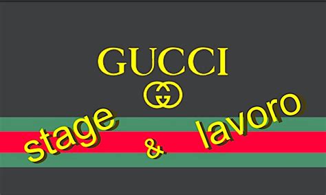 Stage Gucci: lavoro a Milano e Firenze 